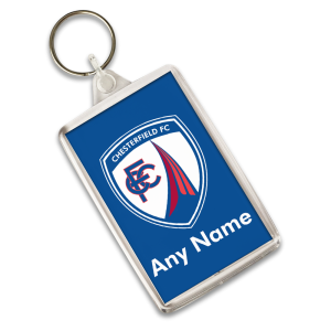 Personalised Keyring Chesterfield FC Crest