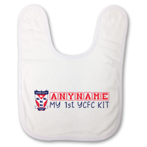 Baby Bib Personalised My 1st YCFC Kit