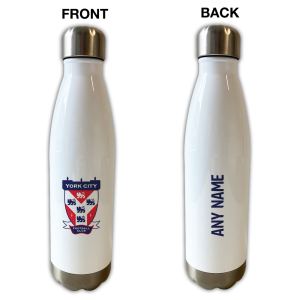 Personalised Bowling Bottle York City FC Crest