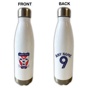 Personalised Bowling Bottle York City FC Name & Number