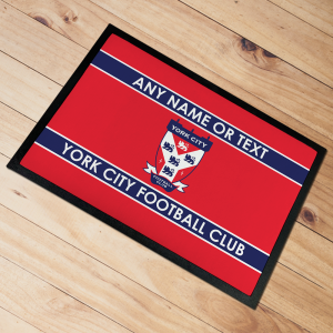 Personalised Door Mat York City FC Crest
