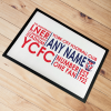 Personalised Door Mat York City FC Text