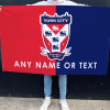 Personalised Flag York City FC Crest Add Any Text