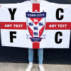 Personalised Flag York City FC St George's Flag Design 1 YCFC