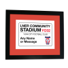 Personalised Framed Print York City FC Street Sign