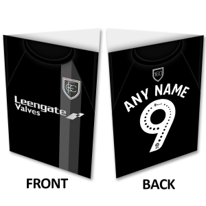 Personalised Greeting Card Chesterfield FC Away Shirt 2026/27 Name & Number