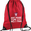 Personalised Gym Bag York City FC No.1 Fan