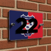 York City FC Personalised House Number Plaque Crest