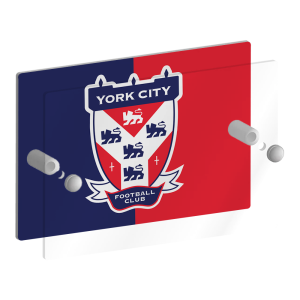 York City FC Personalised House Number Plaque Crest - Image 4