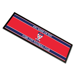Personalised Bar Runner York City FC Crest - Image 4