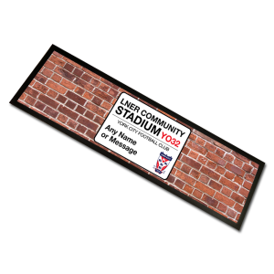 Personalised Bar Runner York City FC Street Sign - Image 3