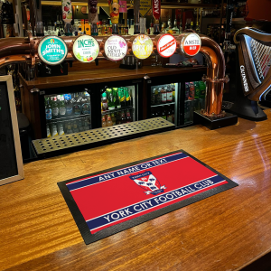 Alternative view of Personalised Bar Runner York City FC Crest