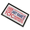 Personalised Bar Runner York City FC Text