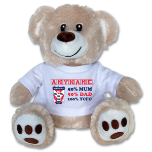 Teddy Bear Personalised York City FC 100% YCFC