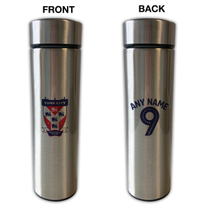 York City FC Personalised Thermos Stainless Steel Flask Name & Number
