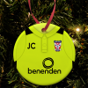 Personalised Bauble Xmas Tree Decoration York City FC Away 2016 Shirt Bauble
