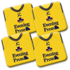 Personalised York City FC Coasters Pack Of 4 Away 2001 Shirt Coasters