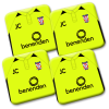 Personalised York City FC Coasters Pack Of 4 Away 2016 Shirt Coasters
