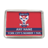 Personalised Fridge Magnet York City FC Crest