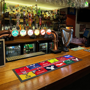 Personalised Bar Runner York City FC Retro Shirt Montage - Image 3