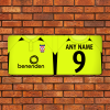 Large Aluminium Wall Art York City FC Away 2016 Shirt Name & Number