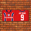 Large Aluminium Wall Art York City FC Home 1997 Shirt Name & Number