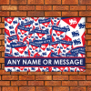 Personalised Aluminium Wall Art York City FC Crest Mash