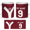 Personalised Mug York City FC Home 1974 Shirt Mug