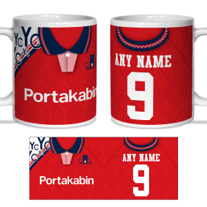 Personalised Mug York City FC Home 1993 Shirt Mug