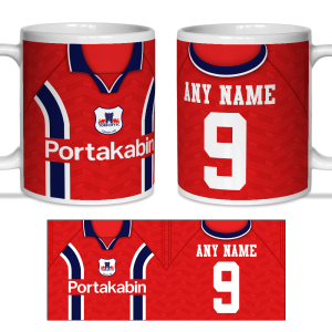 Personalised Mug York City FC Home 1997 Shirt Mug