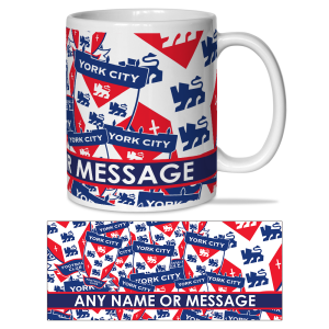 Personalised Mug York City FC Crest Mash