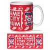 Personalised Mug York City FC Football Mad Mum