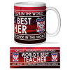 Personalised Mug York City FC World's Best Teacher Mug Add Any Name