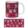 Personalised Mug York City FC Love Hearts Photo Upload Mug