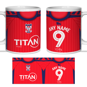 Personalised Mug York City FC Home 2026/27 Shirt Mug
