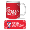 Personalised Mug York City FC Snowflake Xmas Mug Add Any Name