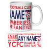 Personalised Mug York City FC Text Mug Add Any Name