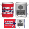 Personalised Mug York City FC World's Greatest Brother Polaroid Photo Upload Mug