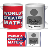 Personalised Mug York City FC World's Greatest Mate Polaroid Photo Upload Mug