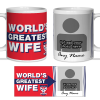 Personalised Mug York City FC World's Greatest Wife Polaroid Photo Upload Mug