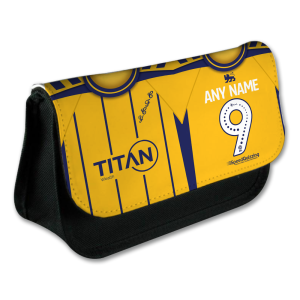 Personalised Pencil Case York City FC Away Shirt 2026/27 Name & Number
