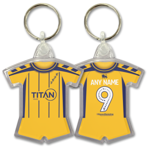 Personalised Shirt Keyring York City FC Away 2026/27 Shirt Keyring