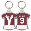Personalised Shirt Keyring York City FC Home 1974 Shirt Keyring