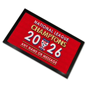 Personalised Bar Runner York City FC National League Champions 2026