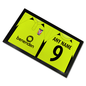 Personalised Bar Runner York City FC Away 2016 Shirt Name & Number