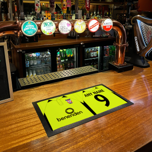 Alternative view of Personalised Bar Runner York City FC Away 2016 Shirt Name & Number