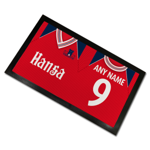 Personalised Bar Runner York City FC Home 1989 Shirt Name & Number