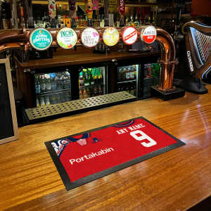 Alternative view of Personalised Bar Runner York City FC Home 1993 Shirt Name & Number