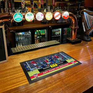 Alternative view of Personalised Bar Runner York City FC Stones Celebration Goal