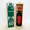 Personalised YCFC Wooden Wine Box Away 1999 Shirt Name & Number